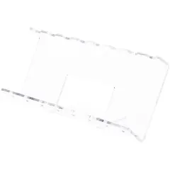 Plymor Clear Acrylic 8 Pen Tilted-Back Display Holder, 3.625" H x 8" W x 3.25" D