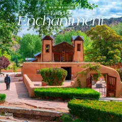 Land of Enchantment | New Mexico Places | 2026 12 x 24 Inch (Hanging) Monthly Square Wall Calendar | Plastic-Free