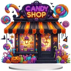 Halloween Diamond Art Tabletop Painting Kit