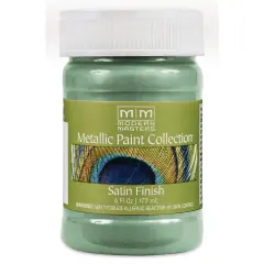 Modern Masters Metallic Paint - Teal, 177 ml jar