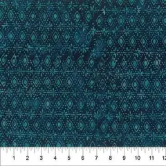 Banyan 83351-48 - TILE FUSION - Diamond Dot - Royal Blue 45" Fabric Per Yard