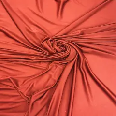 1 Yard Matte Rust Stretch Lining Fabric 60&Prime; Wide for Gowns, Apparel, Costumes, and Sewing Projects