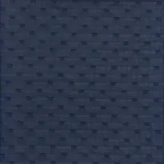 Sheer Waffle Swiss Dot Chiffon 1 Yard Soft Textured Woven Fabric, 59/60" Width NAVY