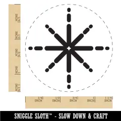 Shiny Sparkle Star Shimmer Glitter Rubber Stamp for Stamping Crafting Planners