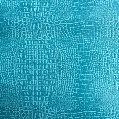 1 Yard Marine Gator Vinyl Fabric Waterproof Anti UV Outdoor Upholstery 54" Width Aqua Blue