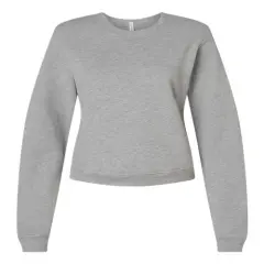 BELLA + CANVAS&reg; Women's Sponge Fleece Classic Crewneck Sweatshirt Athletic Heather