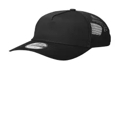 New Era&reg; Snapback Trucker Cap Black/ Black