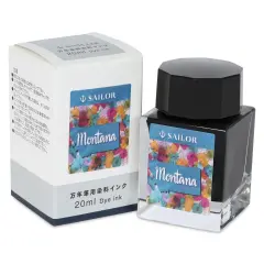 Sailor USA State Ink - Montana, Blue, 20 ml