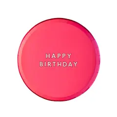 HAUTE PINK SIGNATURE HAPPY BIRTHDAY SMALL PLATES