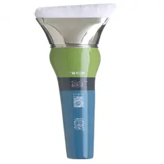 Princeton Snap! White Taklon Long Handle Brush-Angle Bright Size 10