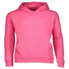 LAT&reg; Youth Pullover Fleece Hoodie VINTAGE HOT PINK