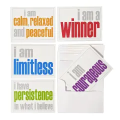 Note Cards with Envelope, Hopefulness Booster Set, 2 Each of 5 Titles, Set of 10