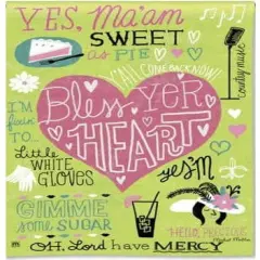 Bless Yer Heart Inspirational Garden Flag