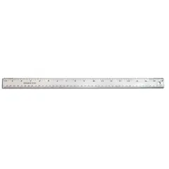 Stainless Steel Ruler, 18"
