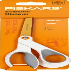 Fiskars RazorEdge Tabletop Fabric Shears-8" Bent