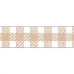 Krafty Pop Kraft Buffalo Check EZ Border, 48 Feet