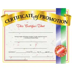 Certificate of Promotion, Pack of 30, 8.5" x 11"