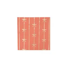SUNKISSED ORANGE SIGNATURE BOW SMALL NAPKINS