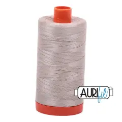 6711 Pewter Aurifil Cotton 50wt Large Spool