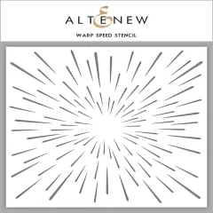 Warp Speed Stencil