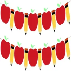 Felt Back to School Garland