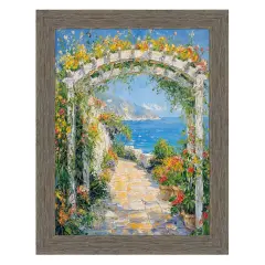 Gray Weathered Wood Picture Frame - Farmhouse Chabi Chic 11x13 frame