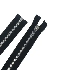 5MM Corn Teeth One Way Separating Open Bottom Zipper 28 Inch