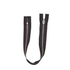 Zipper &ndash; 15" 6MM Brown Nickel Non-Separating Closed for Purses, Bags, and More