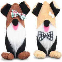 2pcs Dog Gnome Stuffed Gnomes Plush