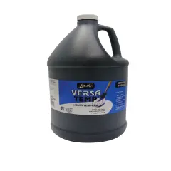 Sax Versatemp Heavy-Bodied Tempera Paint, 1 Gallon, Black