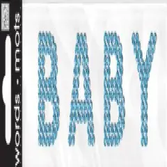 Me & My Big Ideas Bling Word Baby Rhinestones Sticker Embellishment