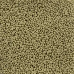 John Bead 11/0 Opaque Dyed Solgel Czech Glass Seed Beads, 250g Avocado