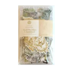 Vignette Papers and Embellishments