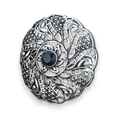 Classic Ring with Oxidised Plating Women Rings Open Wrap Finger Rings Adjustable Indian Bollywood Jewelry Antique Vintage Knuckle Boho Jewelry for Women BLACK