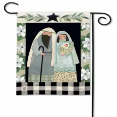 Holy Family Joy Christmas Garden Flag