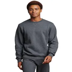 Russell Athletic&reg; Dri Power Crewneck Sweatshirt BLACK HEATHER
