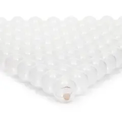 200 Pack Gumball Vending Machine Capsules, 1.1 Inch Plastic Containers for Toys, Prizes, Themed Party Favors, For Ages 3-14 Clear