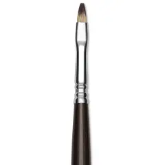 Escoda Vintage Synthetic Brush - Bright, LongHandle, Size 4