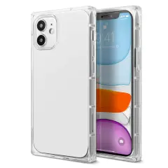 Insten Case for iPhone 12 Mini Case 5.4 Inch, Soft TPU Protective Cases with Reinforced Corners, Shock Absorption, Crystal Clear Slim Cover for Women Girls
