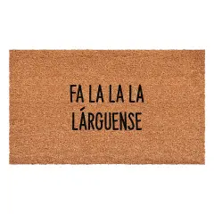 Calloway Mills Fa La La La Larguense Spanish Doormat