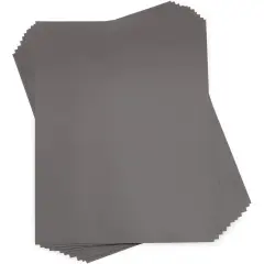 Non-Adhesive Magnetic Sheets (8.5 x 11 in, 12 Pack) Black