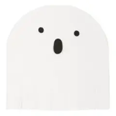 Groovy Halloween Ghost-Shaped Fringe Luncheon Napkins 16ct