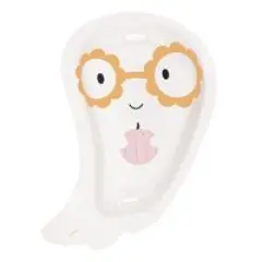 Groovy Halloween Ghost-Shaped 9" Plates 8ct