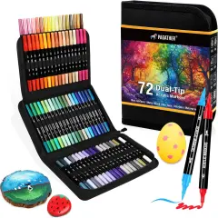 72 Colors Acrylic Dual Tip Paint Markers
