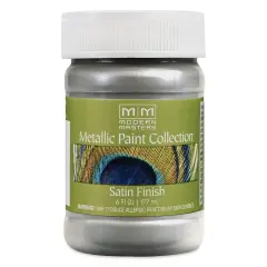 Modern Masters Metallic Paint - Silver, 177 ml jar