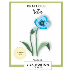 Lisa Horton Crafts Layering Dies-Anemone
