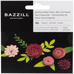 Bazzill Quilling Paper Pad 36/Pkg