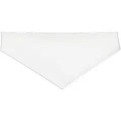 LAT Apparel&reg; Doggie Bandana White - wht