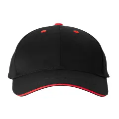 Prime&reg; Line Structured Sandwich Cap BLACK/ RED