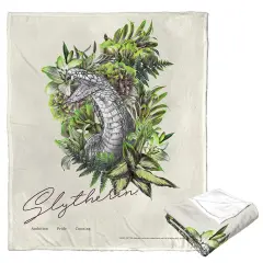 Warner Brothers Harry Potter Houses Silk Touch Throw Blanket Slytherin
